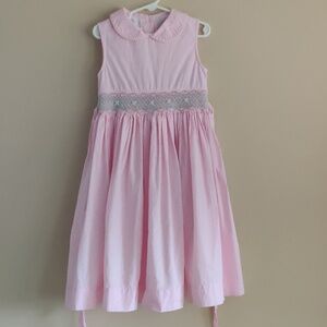 Vintage JAYNE COPELAND Girls Easter Party Dress Pink Size 6